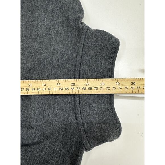 Eddie Bauer Mens Sweater Size Medium Gray Everyday 1/4 Zip Fleece - Picture 10 of 11